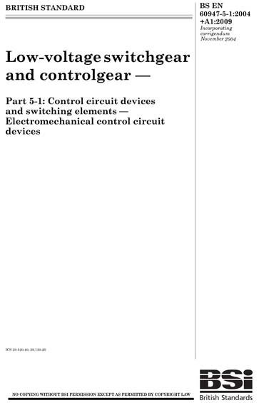 Standards PDF Cover Page