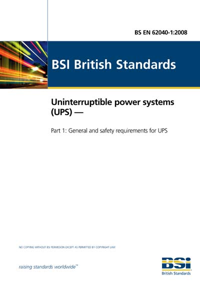 Standards PDF Cover Page
