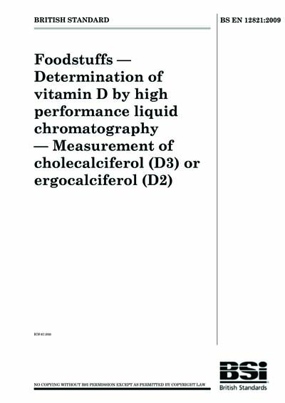 Standards PDF Cover Page