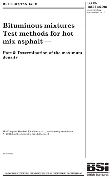 Standards PDF Cover Page