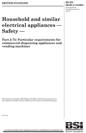 Standards PDF Cover Page