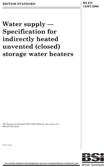 Standards PDF Cover Page