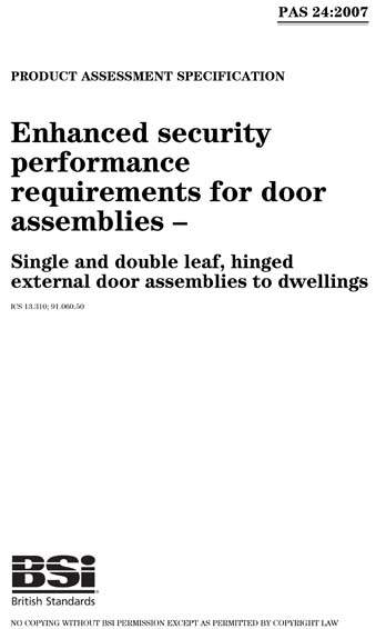 Standards PDF Cover Page