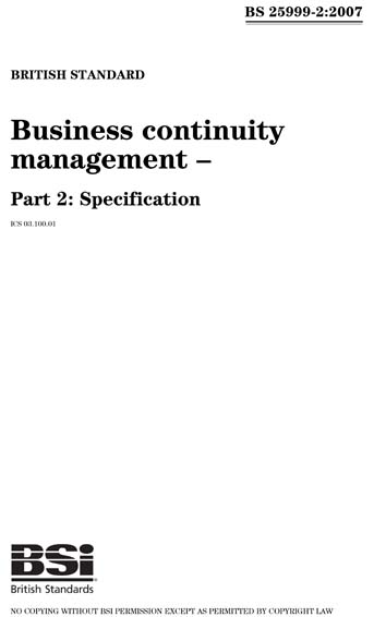 Standards PDF Cover Page