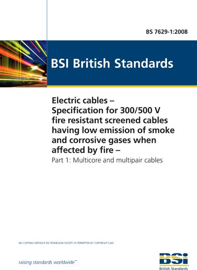 Standards PDF Cover Page