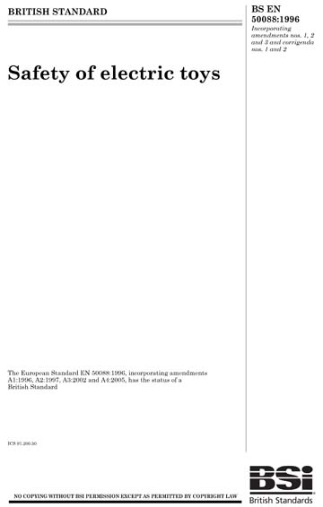 Standards PDF Cover Page