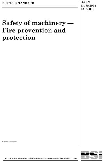Standards PDF Cover Page