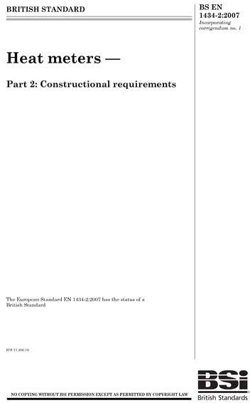 Standards PDF Cover Page