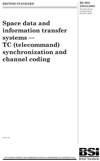 Standards PDF Cover Page