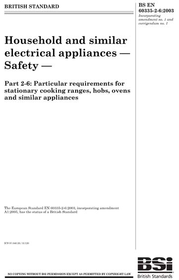 Standards PDF Cover Page