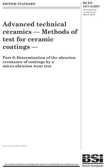 Standards PDF Cover Page