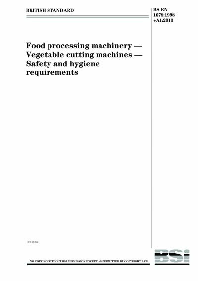 Standards PDF Cover Page