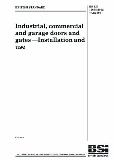 Standards PDF Cover Page