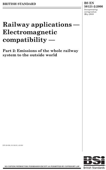 Standards PDF Cover Page