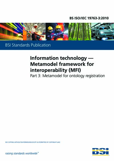 Standards PDF Cover Page