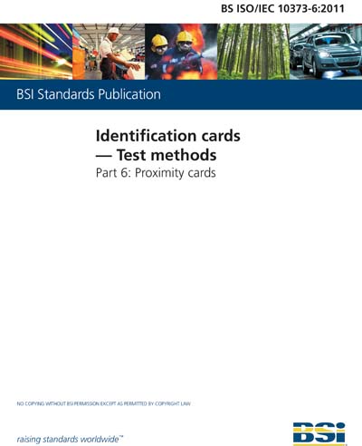 Standards PDF Cover Page