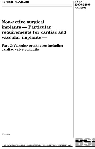 Standards PDF Cover Page