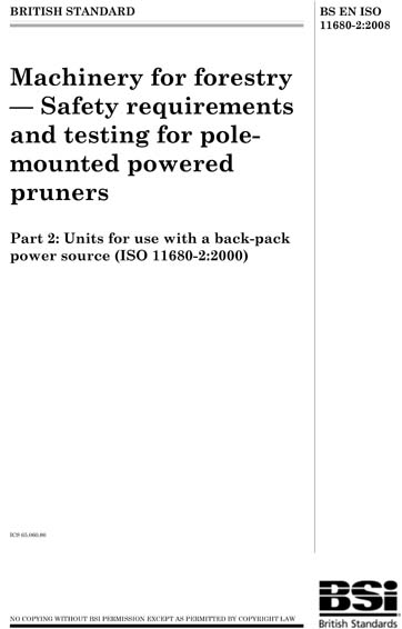 Standards PDF Cover Page