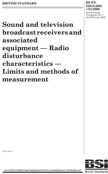 Standards PDF Cover Page