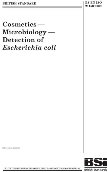 Standards PDF Cover Page