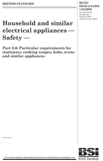 Standards PDF Cover Page