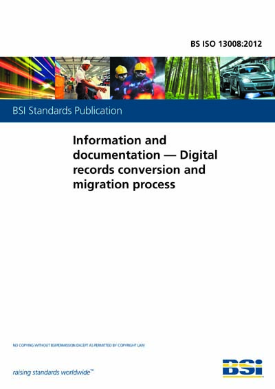 Standards PDF Cover Page