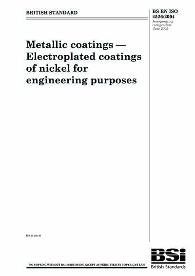 Standards PDF Cover Page