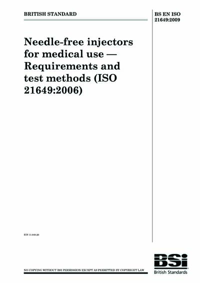 Standards PDF Cover Page