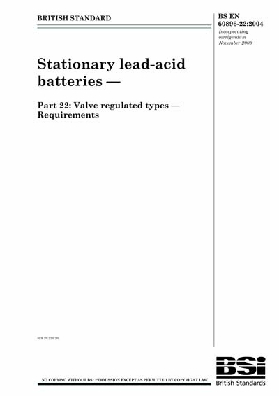 Standards PDF Cover Page