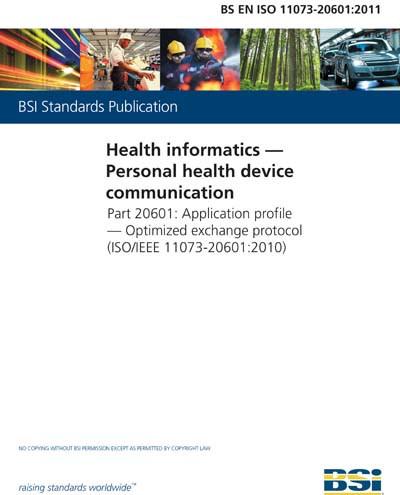 Standards PDF Cover Page