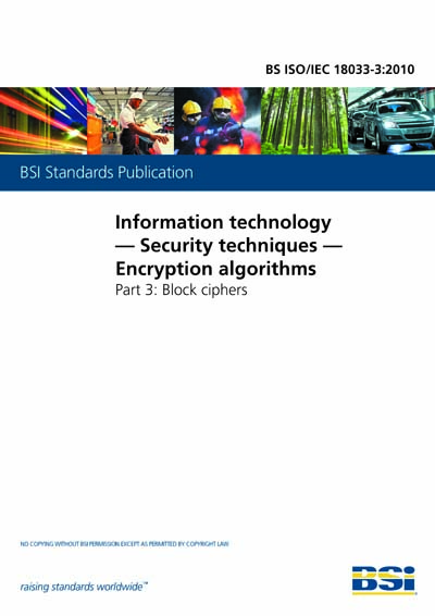 Standards PDF Cover Page