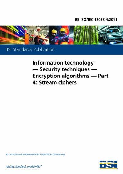 Standards PDF Cover Page