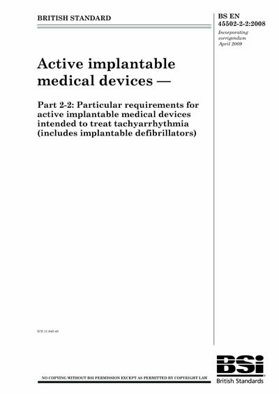 Standards PDF Cover Page