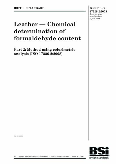 Standards PDF Cover Page
