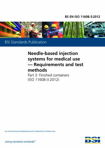Standards PDF Cover Page