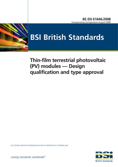 Standards PDF Cover Page