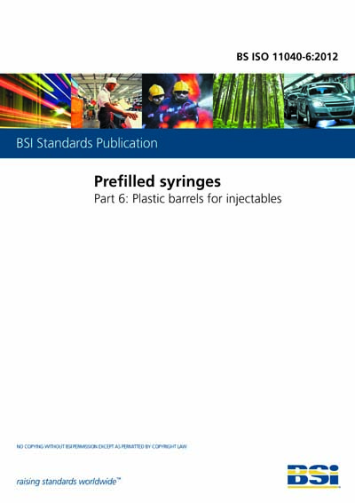 Standards PDF Cover Page