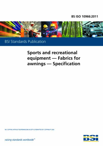 Standards PDF Cover Page