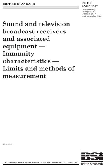 Standards PDF Cover Page