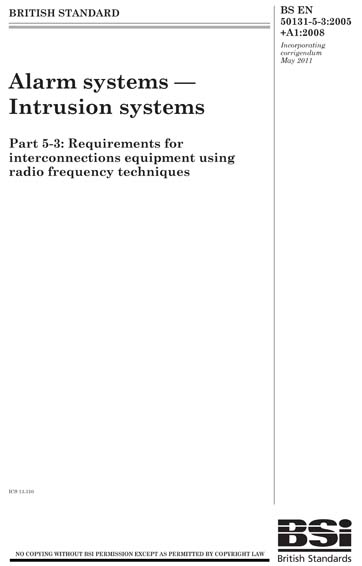 Standards PDF Cover Page
