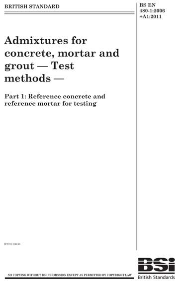 Standards PDF Cover Page