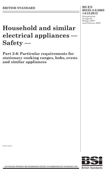 Standards PDF Cover Page