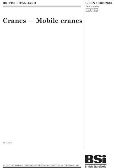 Standards PDF Cover Page