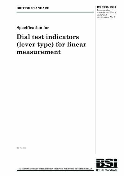 Standards PDF Cover Page