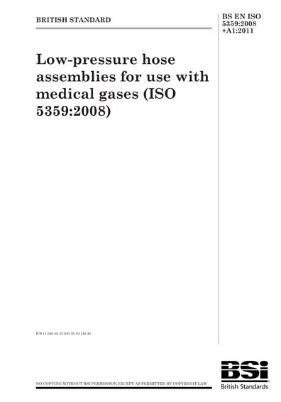 Standards PDF Cover Page