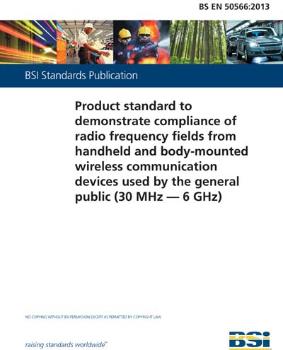 Standards PDF Cover Page