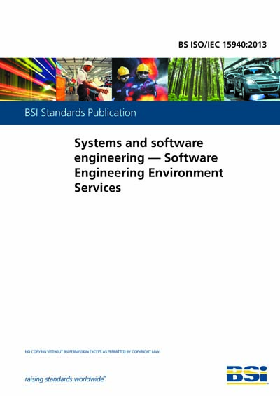 BS ISO/IEC 15940:2013 - Systems and software engineering. Software ...