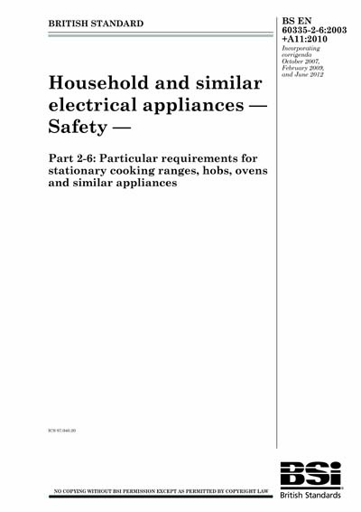 Standards PDF Cover Page
