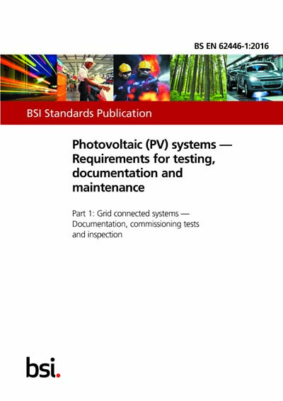 Standards PDF Cover Page