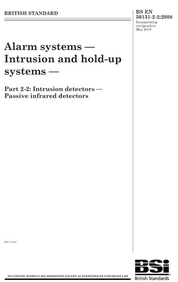 Standards PDF Cover Page